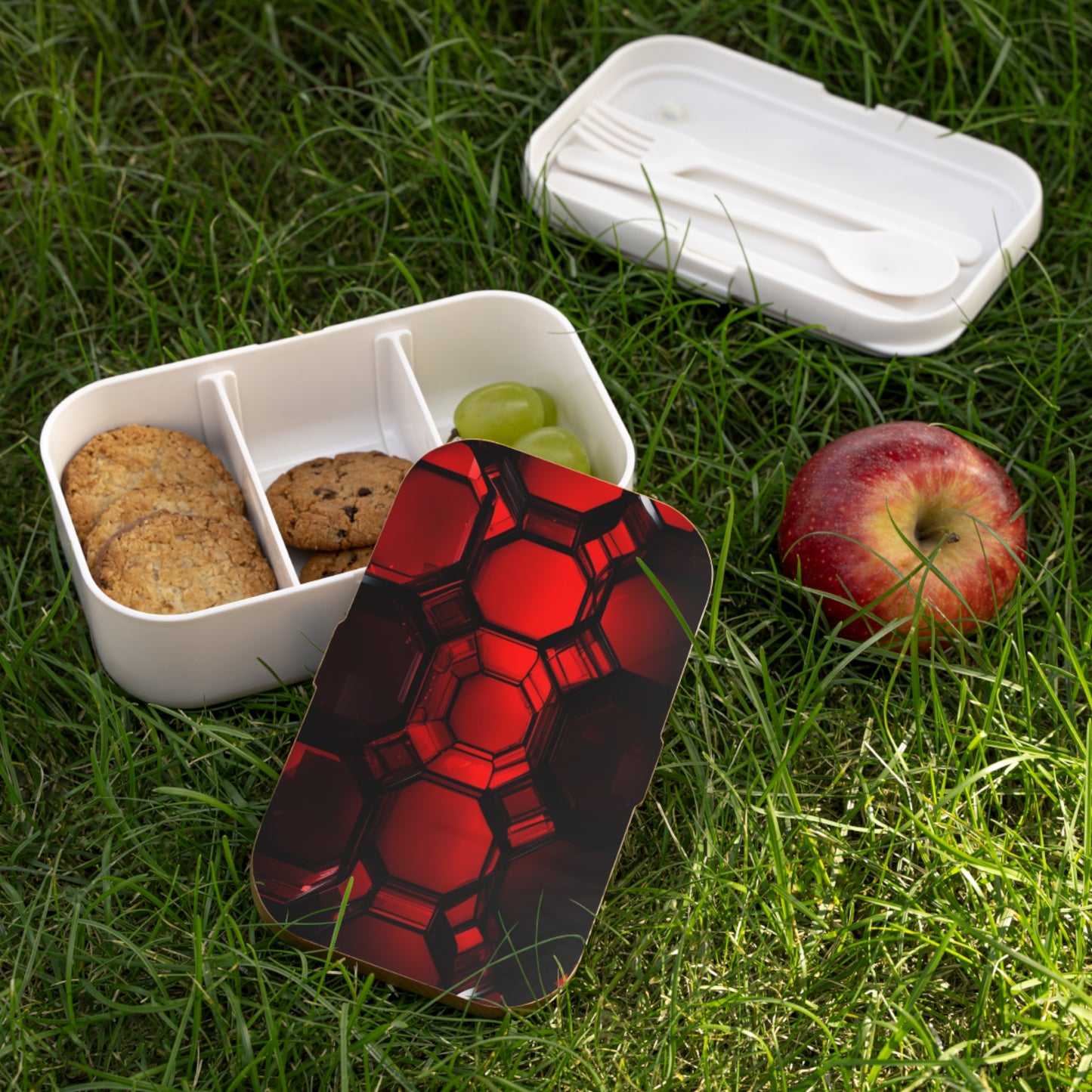 Stylish Bento Lunch Box, Eco-friendly Meal Prep Container, Perfect for Work, School, Picnics, Reusable Food Storage, Unique Gift Idea