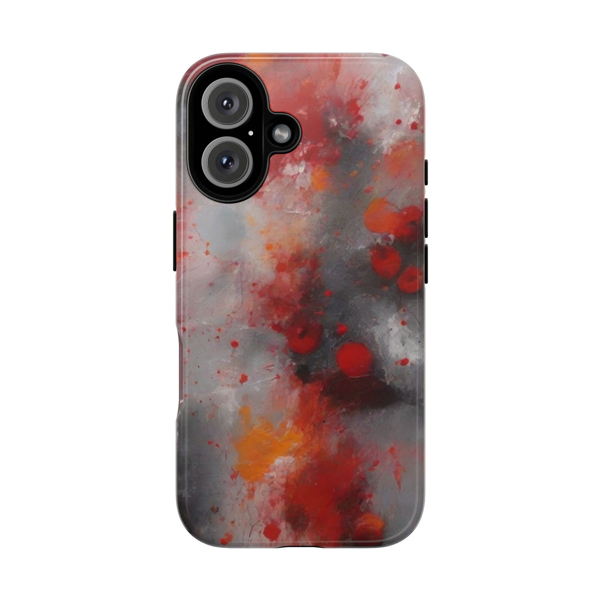 iPhone Tough Case Phone Case for iPhone 14\15\16\17 – Dual Layer, Matte/Glossy Finish, Wireless Charging Compatible