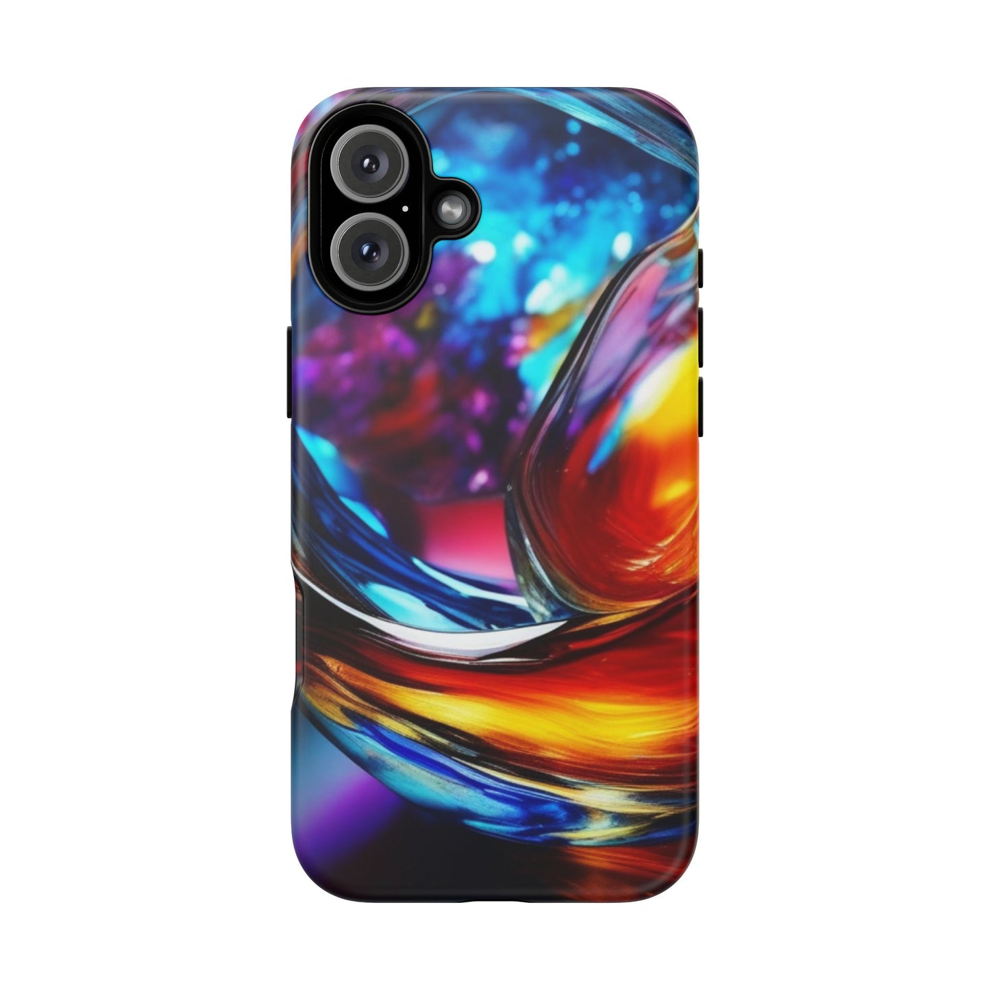 Vibrant Phone Case, Tough Cases for iPhone 17/16/15/14, Stylish Smartphone Cover, Colorful Mobile Accessories, Gift for Tech Lovers