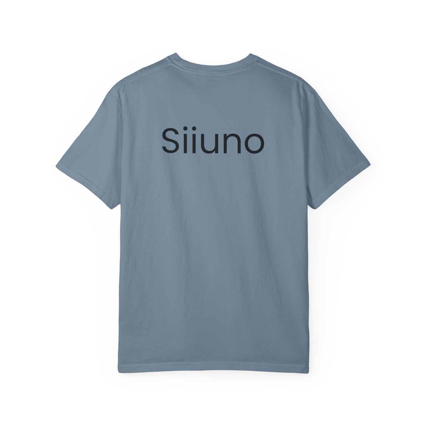 Siiuno Garment-Dyed T-shirt for Everyday Comfort, Unisex Tee for Casual Wear, Gift for Friends, Relaxed Style Tee, Versatile Summer Top