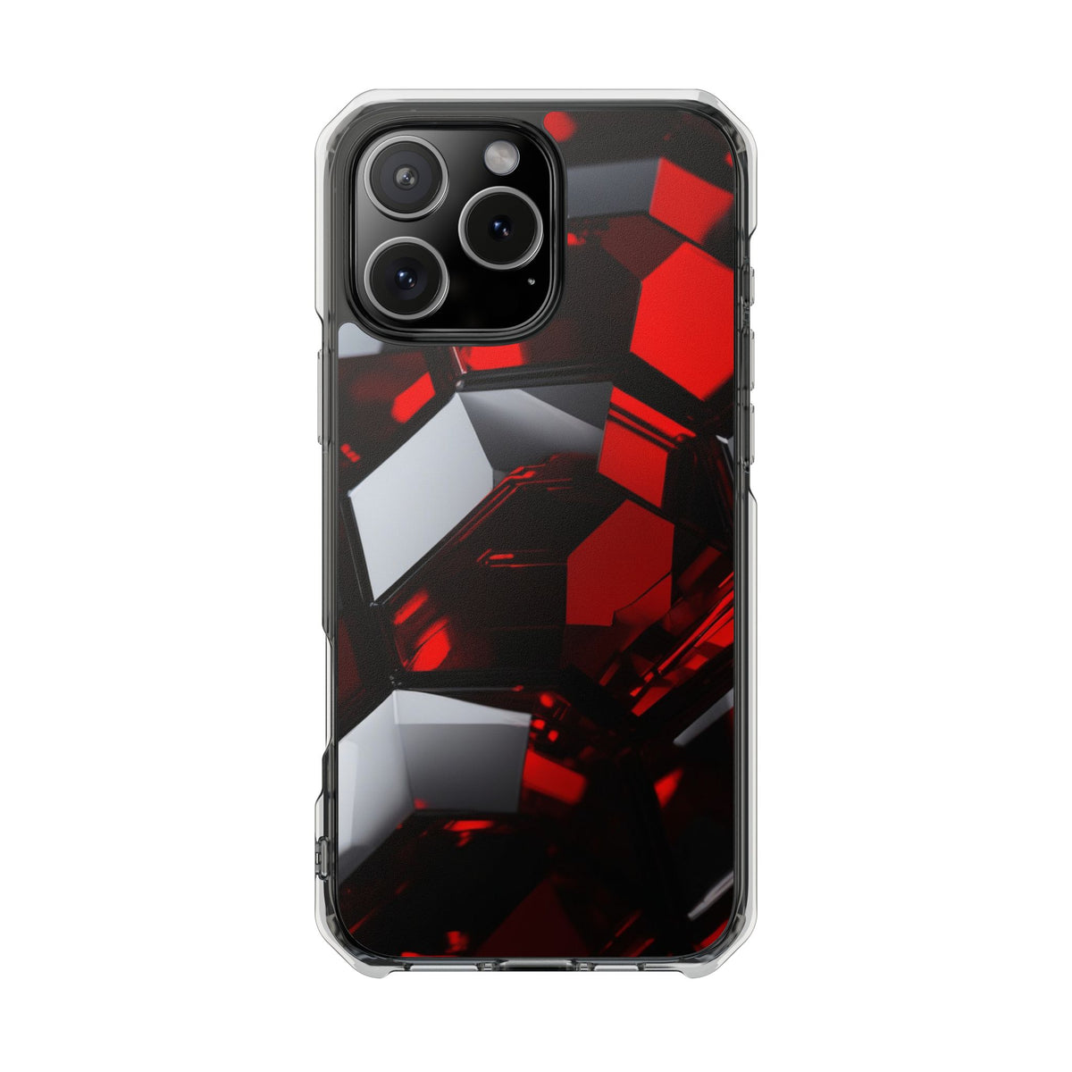 Magnetic Impact Phone Case for iPhone 16/15/14, Protection, Trendy Gift, Minimalist Style.