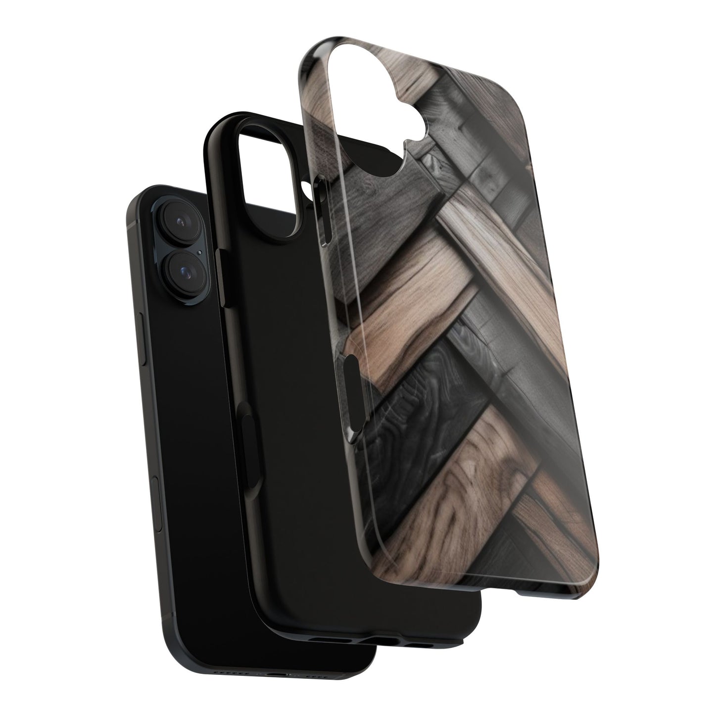 iPhone Tough Case Phone Case for iPhone 14\15\16\17 – Dual Layer, Matte/Glossy Finish, Wireless Charging Compatible