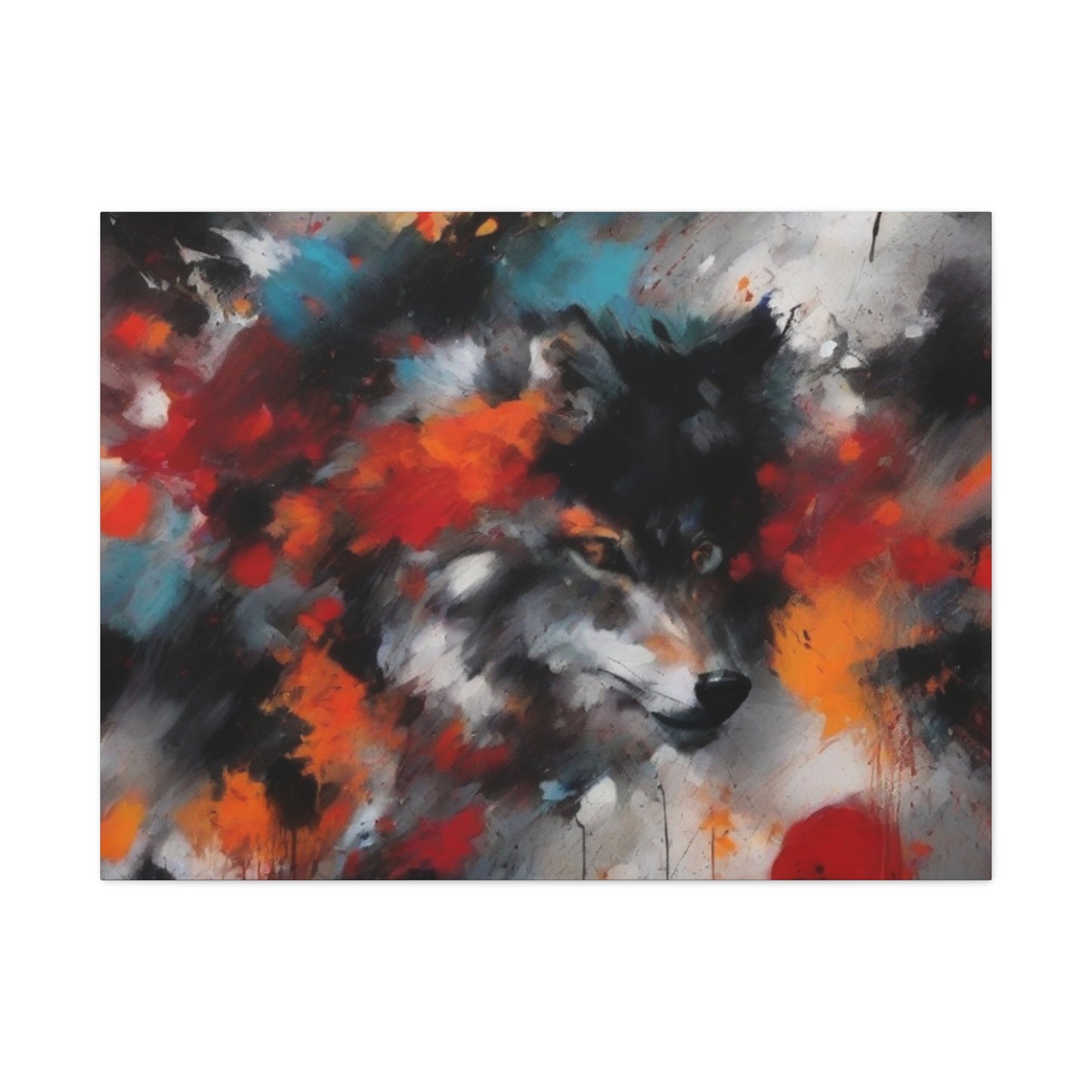Abstract Art Canvas Print – Modern Wall Art, Digital Artwork, Matte Canvas, Ready to Hang, Home & Office Décor, Modern Wall Décor