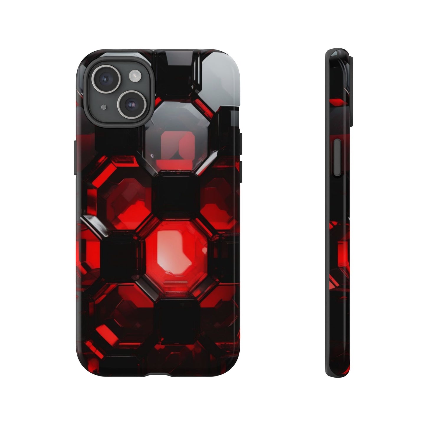 iPhone Tough Case Phone Case for iPhone 14\15\16\17 – Dual Layer, Matte/Glossy Finish, Wireless Charging Compatible