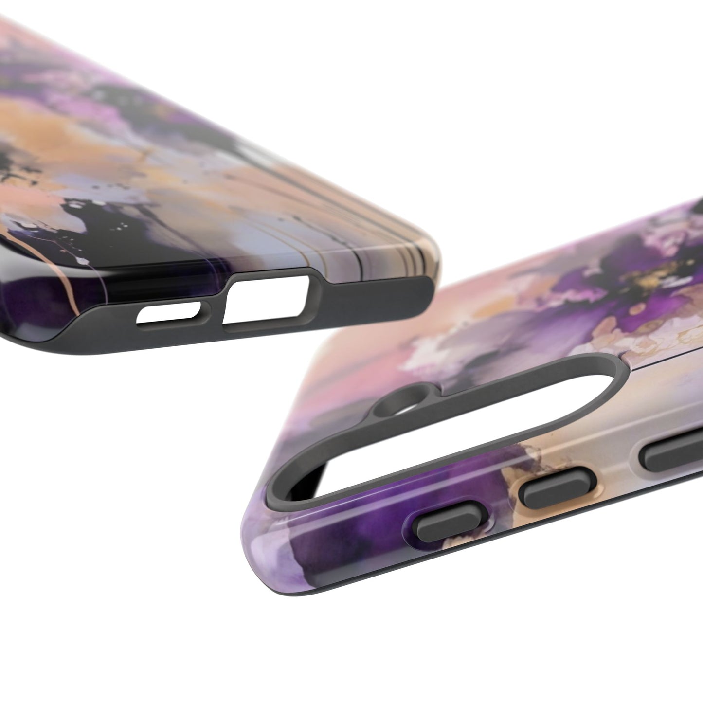 Tough Case Phone Case for Samsung Galaxy S25/S24 – Dual Layer, Matte/Glossy Finish, Wireless Charging Compatible