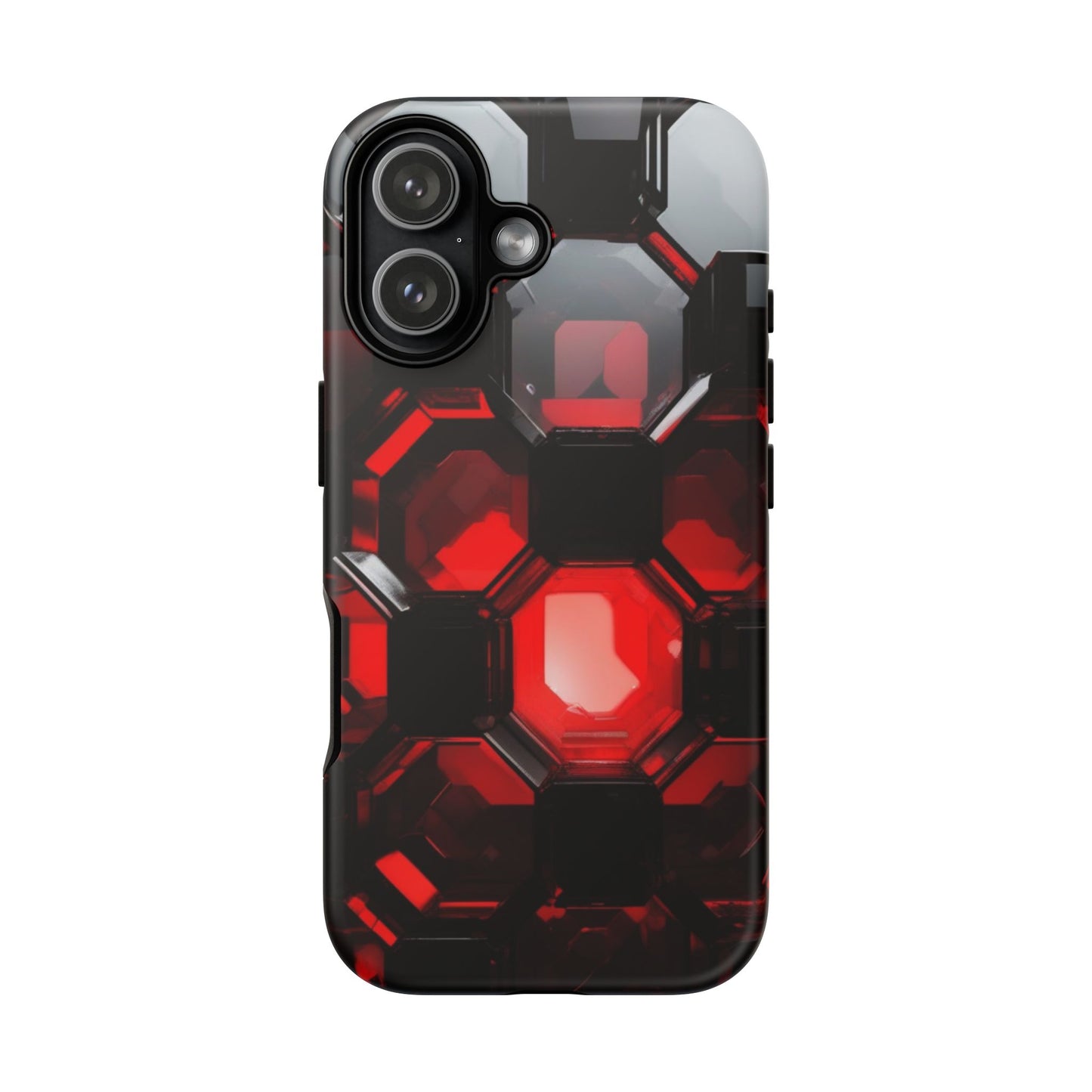 iPhone Tough Case Phone Case for iPhone 14\15\16\17 – Dual Layer, Matte/Glossy Finish, Wireless Charging Compatible