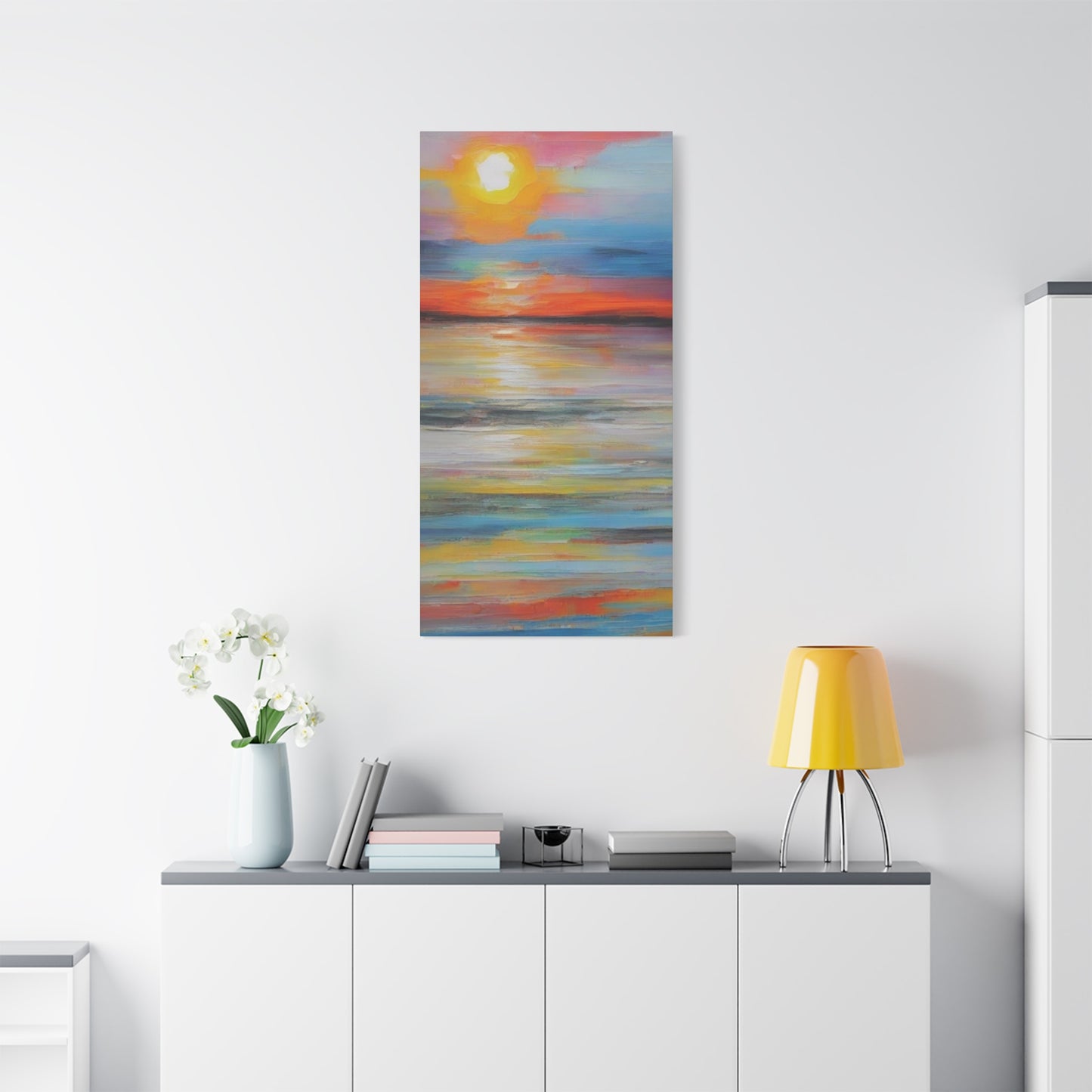 Abstract Art Canvas Print – Modern Wall Art, Digital Artwork, Matte Canvas, Ready to Hang, Home & Office Décor, Modern Wall Décor