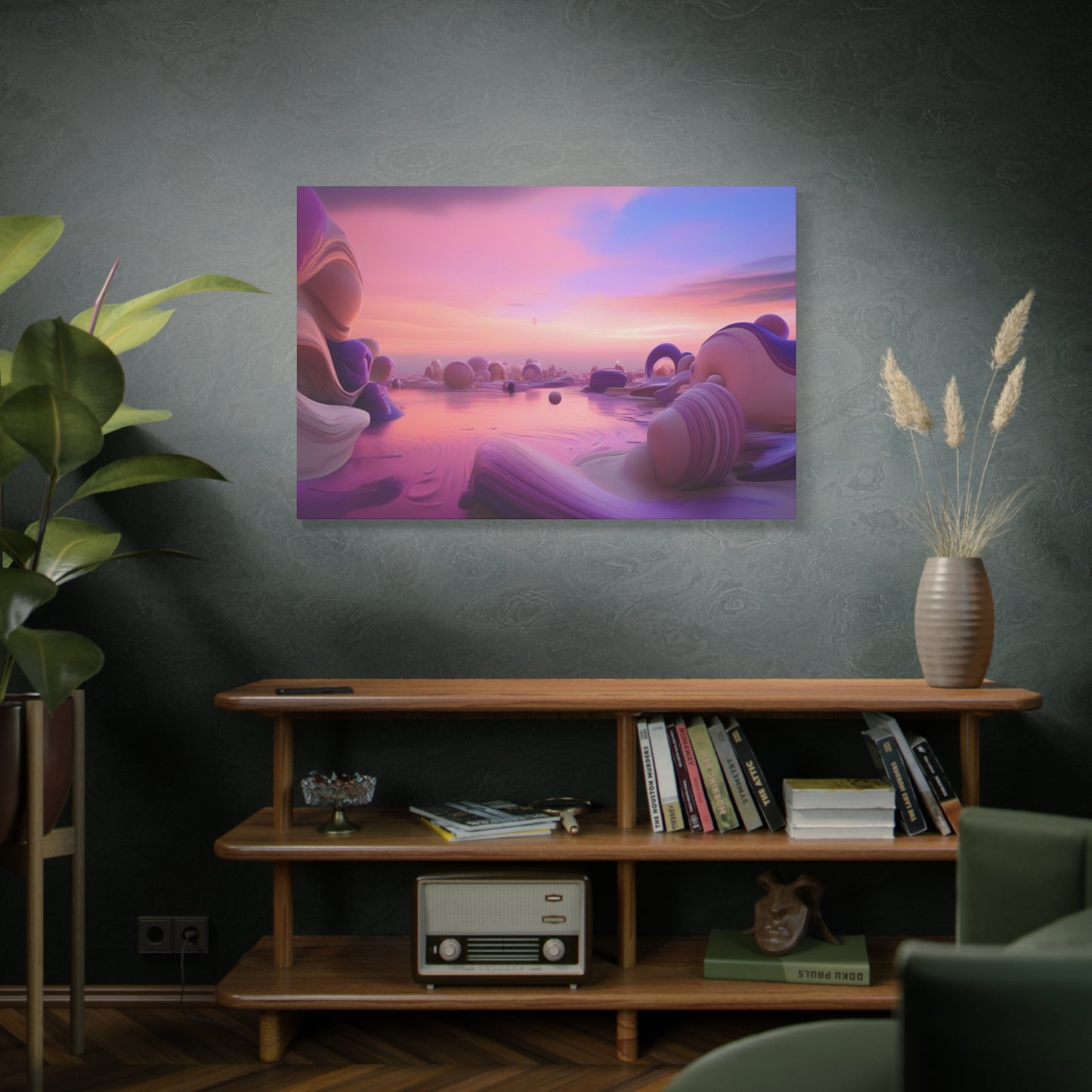 Abstract Art Canvas Print – Modern Wall Art, Digital Artwork, Matte Canvas, Ready to Hang, Home & Office Décor, Modern Wall Décor