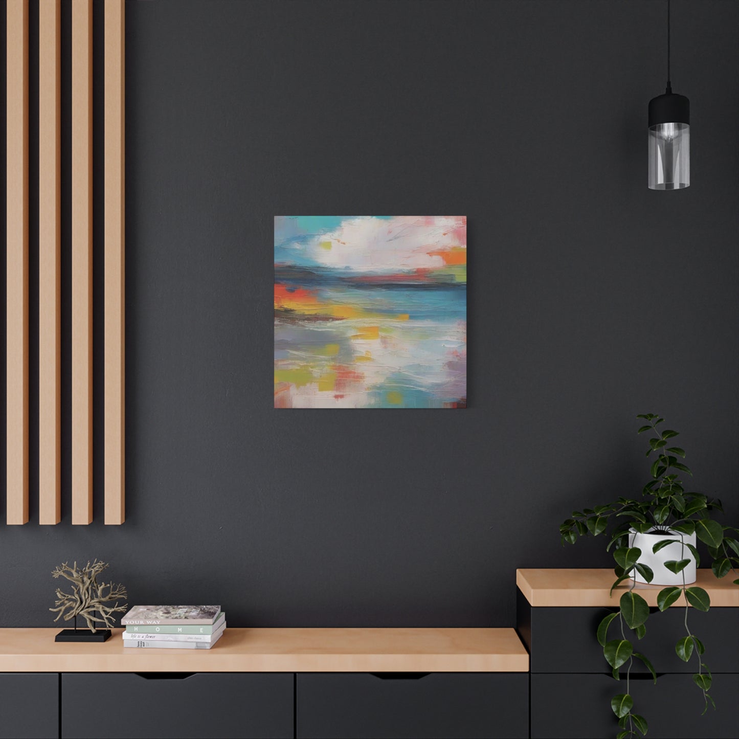 Abstract Art Canvas Print – Modern Wall Art, Digital Artwork, Matte Canvas, Ready to Hang, Home & Office Décor, Modern Wall Décor