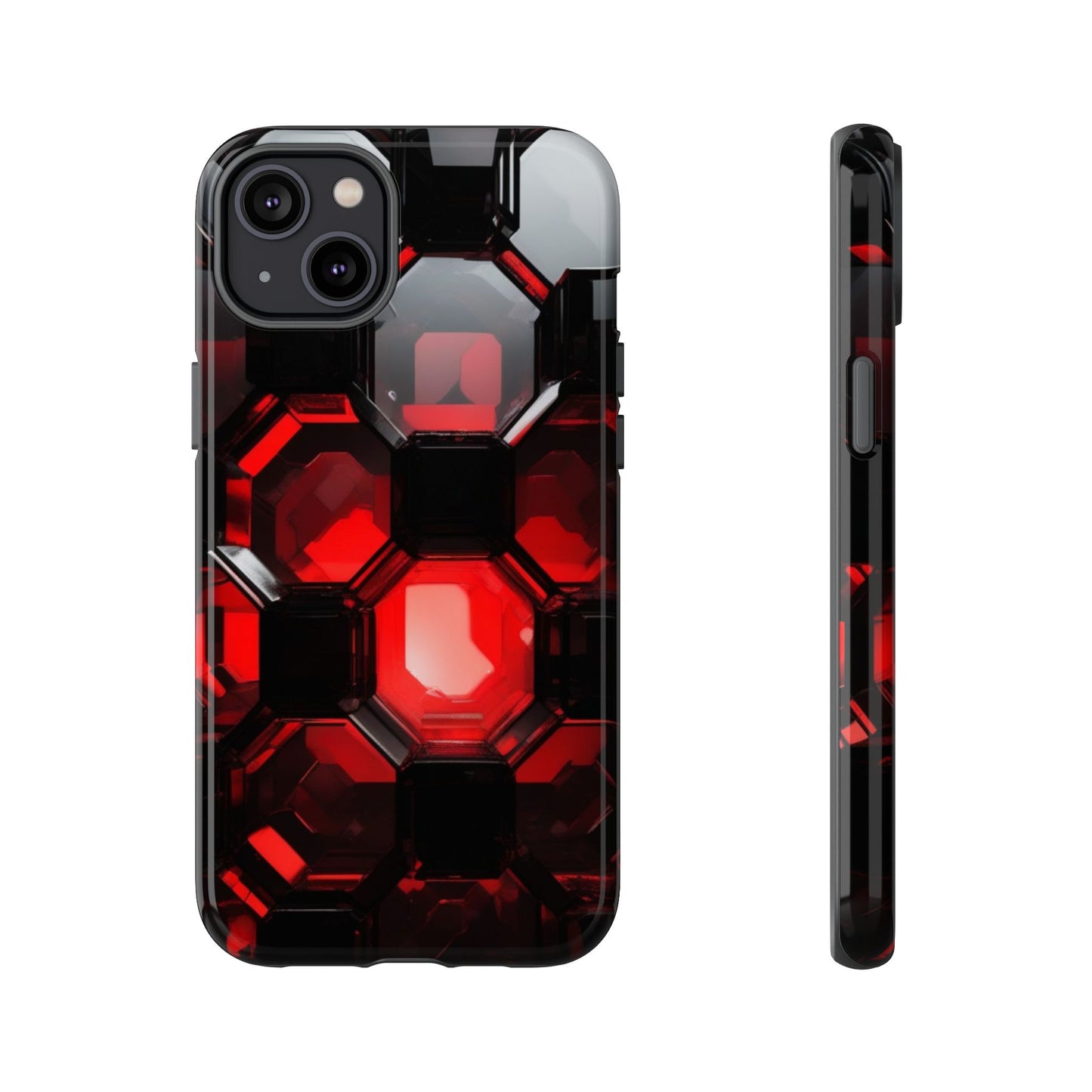 iPhone Tough Case Phone Case for iPhone 14\15\16\17 – Dual Layer, Matte/Glossy Finish, Wireless Charging Compatible