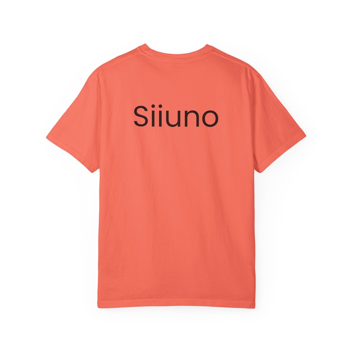 Siiuno Garment-Dyed T-shirt for Everyday Comfort, Unisex Tee for Casual Wear, Gift for Friends, Relaxed Style Tee, Versatile Summer Top