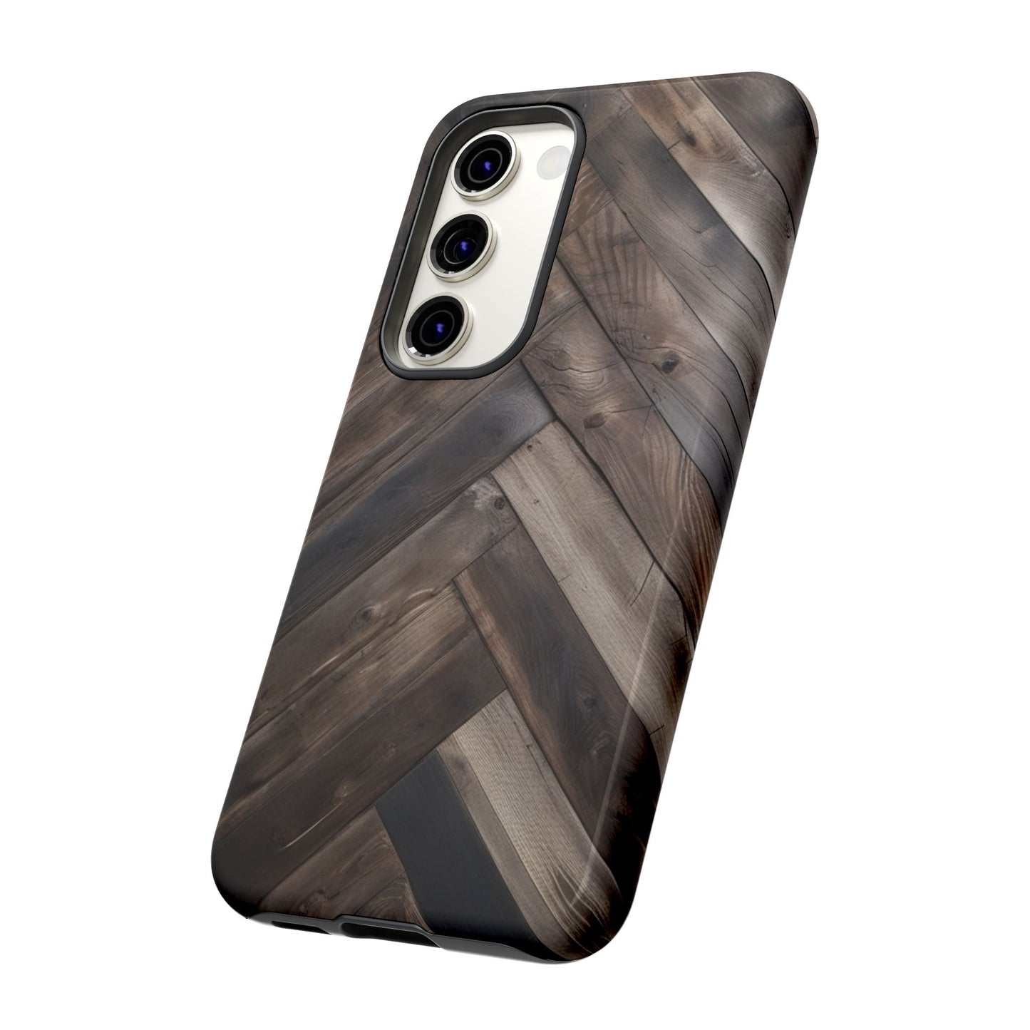 Herringbone Phone Case for Samsung Galaxy S25/S24/S23/S22 - Tough and Stylish Protection