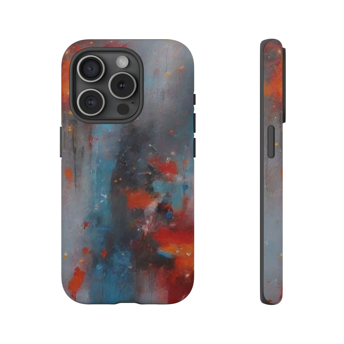 iPhone Tough Case Phone Case for iPhone 14\15\16\17 – Dual Layer, Matte/Glossy Finish, Wireless Charging Compatible