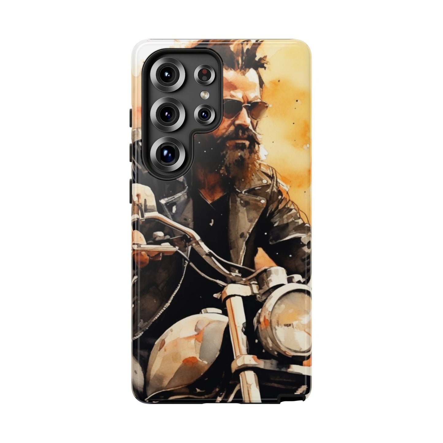 Tough Case Phone Case for Samsung Galaxy S25/S24 – Dual Layer, Matte/Glossy Finish, Wireless Charging Compatible