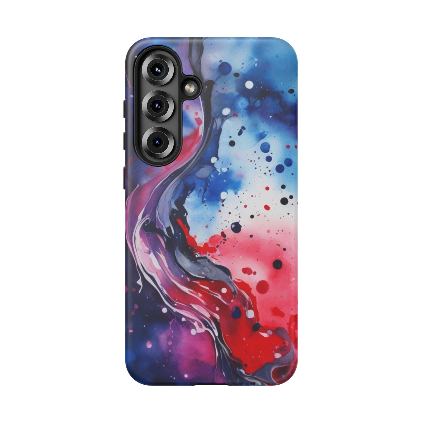 Galaxy Abstract Tough Phone case for Samsung Galaxy S25/S24/S23 – Vibrant Nebula Protective Cover