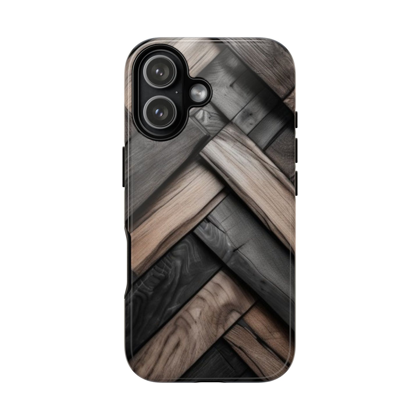 iPhone Tough Case Phone Case for iPhone 14\15\16\17 – Dual Layer, Matte/Glossy Finish, Wireless Charging Compatible