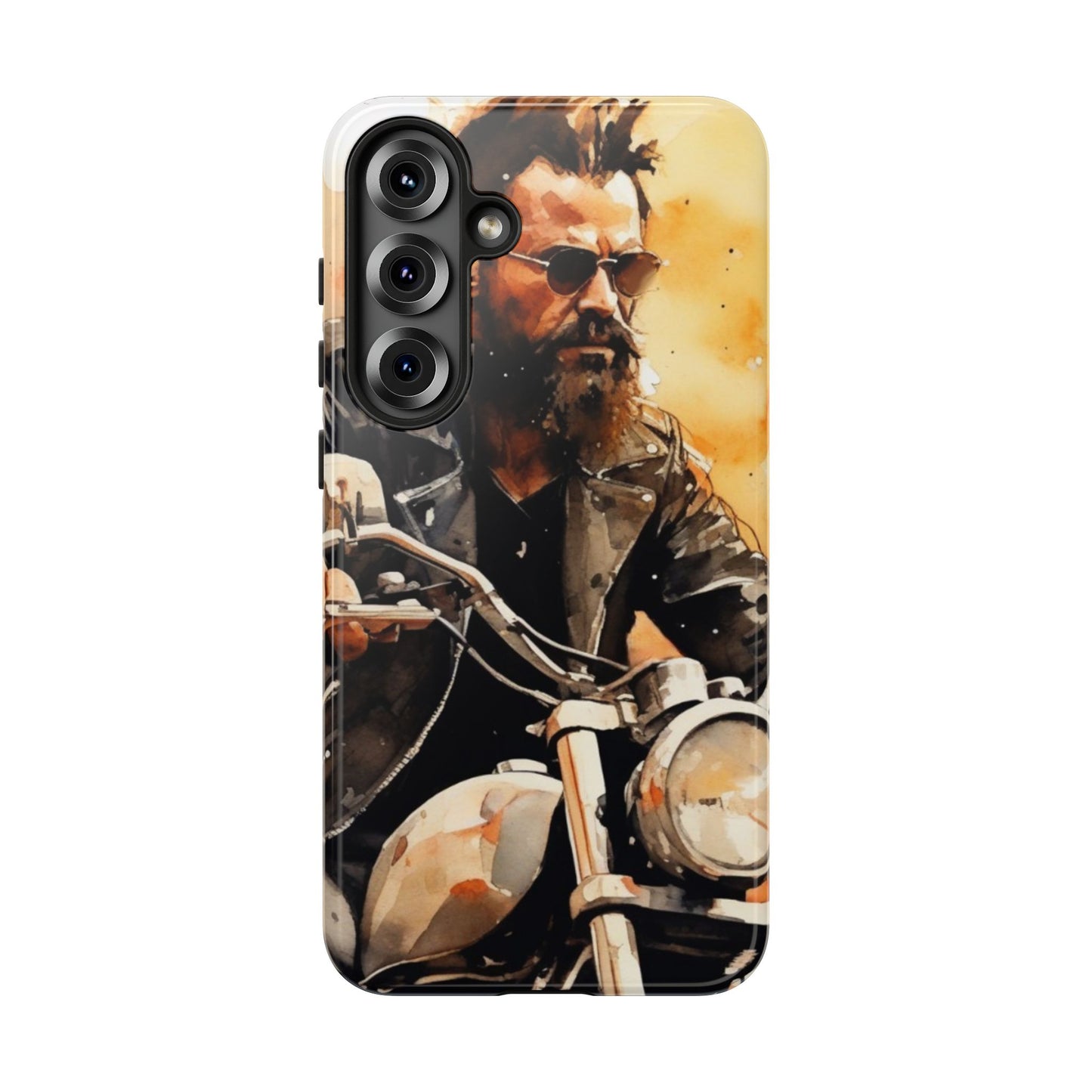Tough Case Phone Case for Samsung Galaxy S25/S24 – Dual Layer, Matte/Glossy Finish, Wireless Charging Compatible