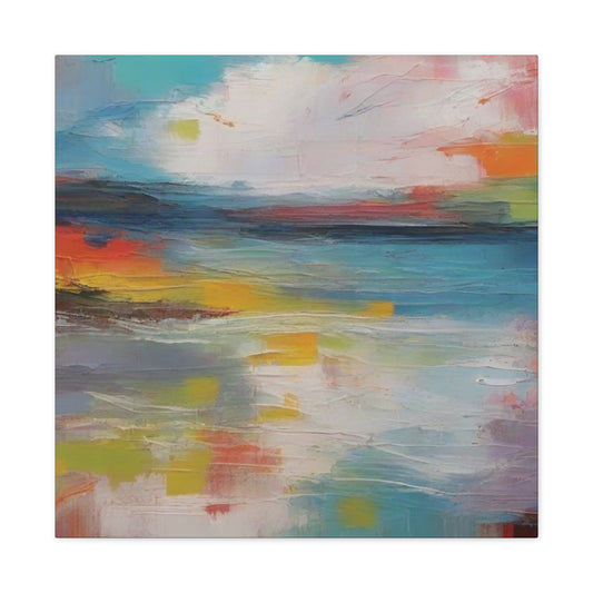 Abstract Art Canvas Print – Modern Wall Art, Digital Artwork, Matte Canvas, Ready to Hang, Home & Office Décor, Modern Wall Décor