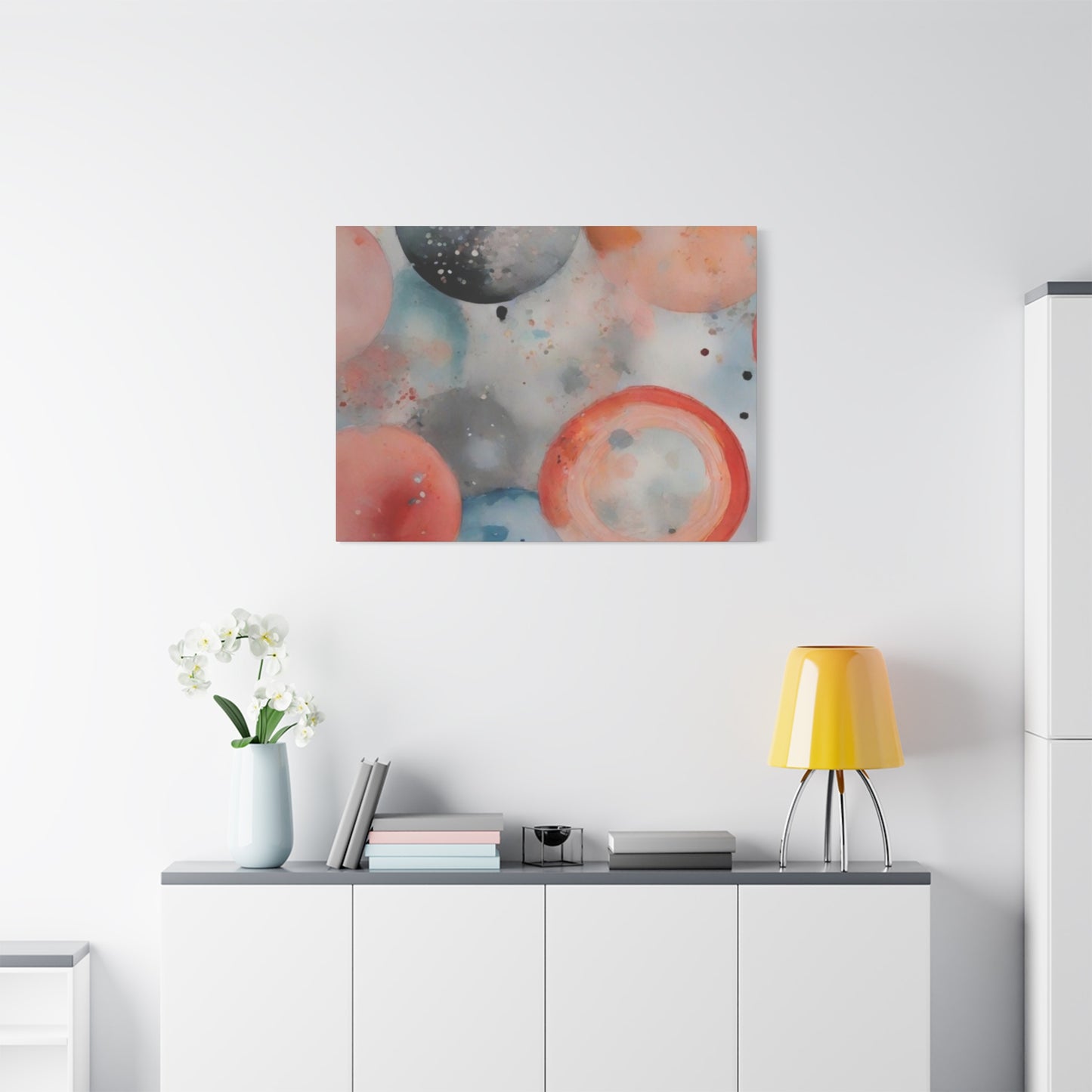 Abstract Art Canvas Print – Modern Wall Art, Digital Artwork, Matte Canvas, Ready to Hang, Home & Office Décor, Modern Wall Décor