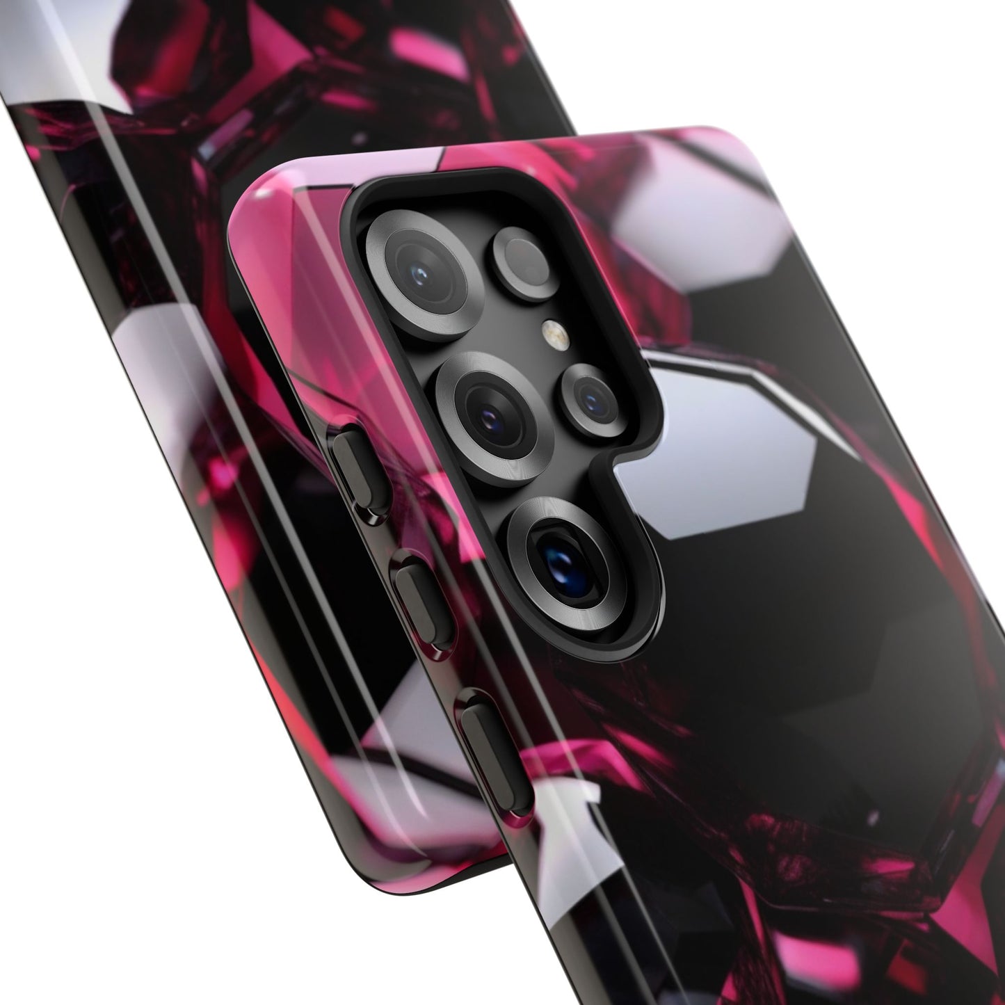 Tough Case Phone Case for Samsung Galaxy S25/S24 – Dual Layer, Matte/Glossy Finish, Wireless Charging Compatible