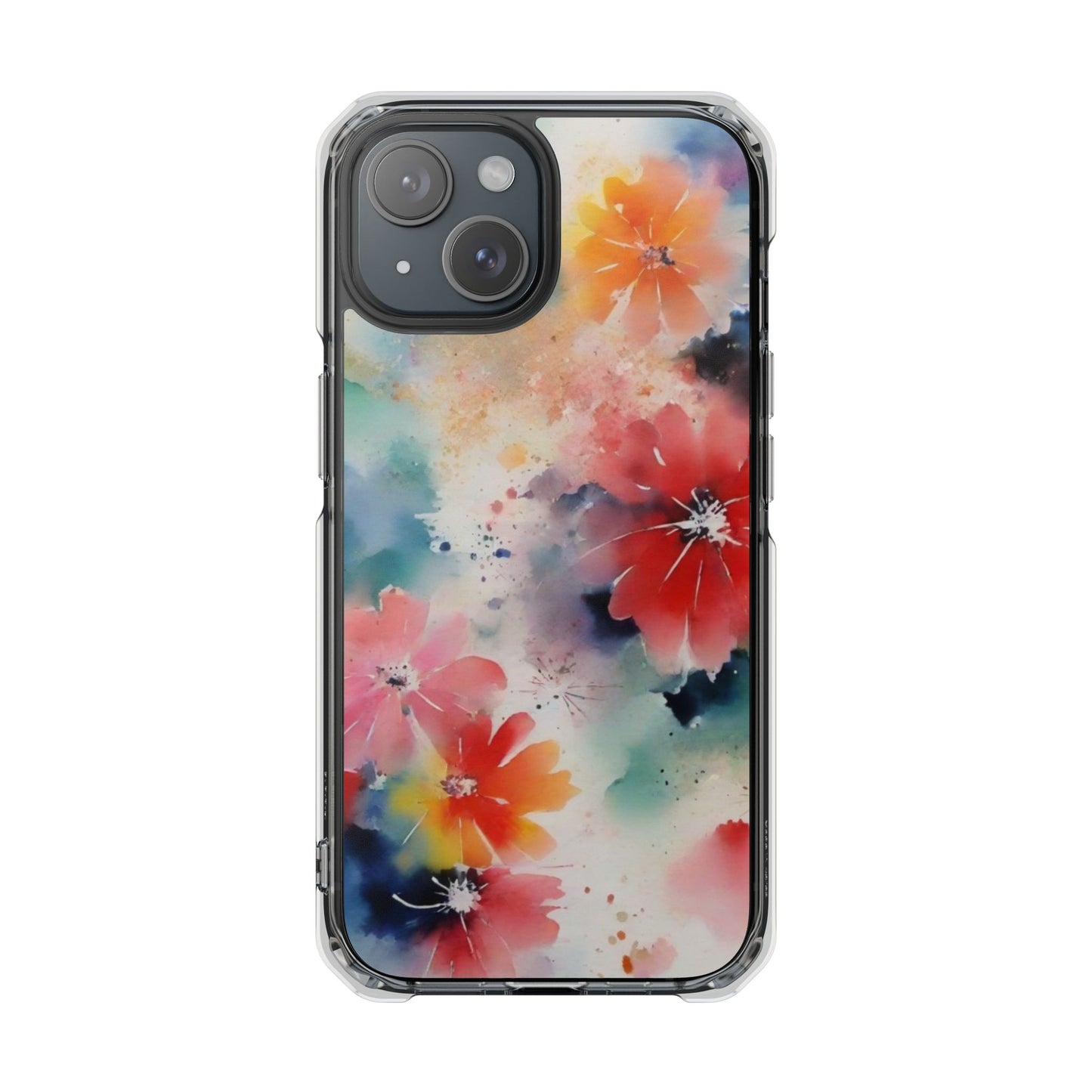 Magnetic Phone Case for iPhone 16/15/14 | Stylish Clear Impact Case, Trendy Protection for iPhone, Unique Gifts for Tech Lovers, Modern Aesthetic