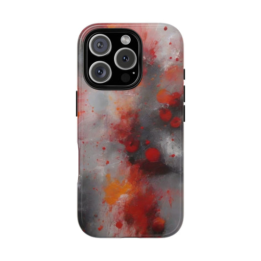 iPhone Tough Case Phone Case for iPhone 14\15\16 – Dual Layer, Matte/Glossy Finish, Wireless Charging Compatible