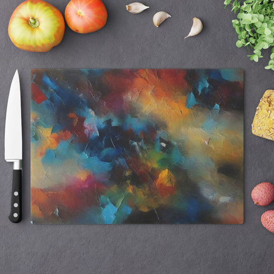 Tempered Glass Cutting Board – Hygienic, Scratch-Resistant, Dishwasher-Safe | Modern Kitchen Essential