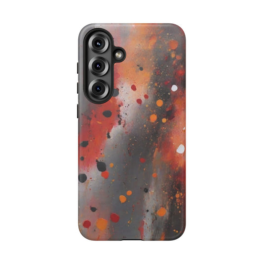 Tough Case Phone Case for Samsung Galaxy S25/S24 – Dual Layer, Matte/Glossy Finish, Wireless Charging Compatible
