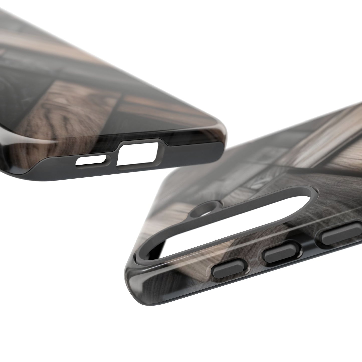 Tough Case Phone Case for Samsung Galaxy S25/S24 – Dual Layer, Matte/Glossy Finish, Wireless Charging Compatible