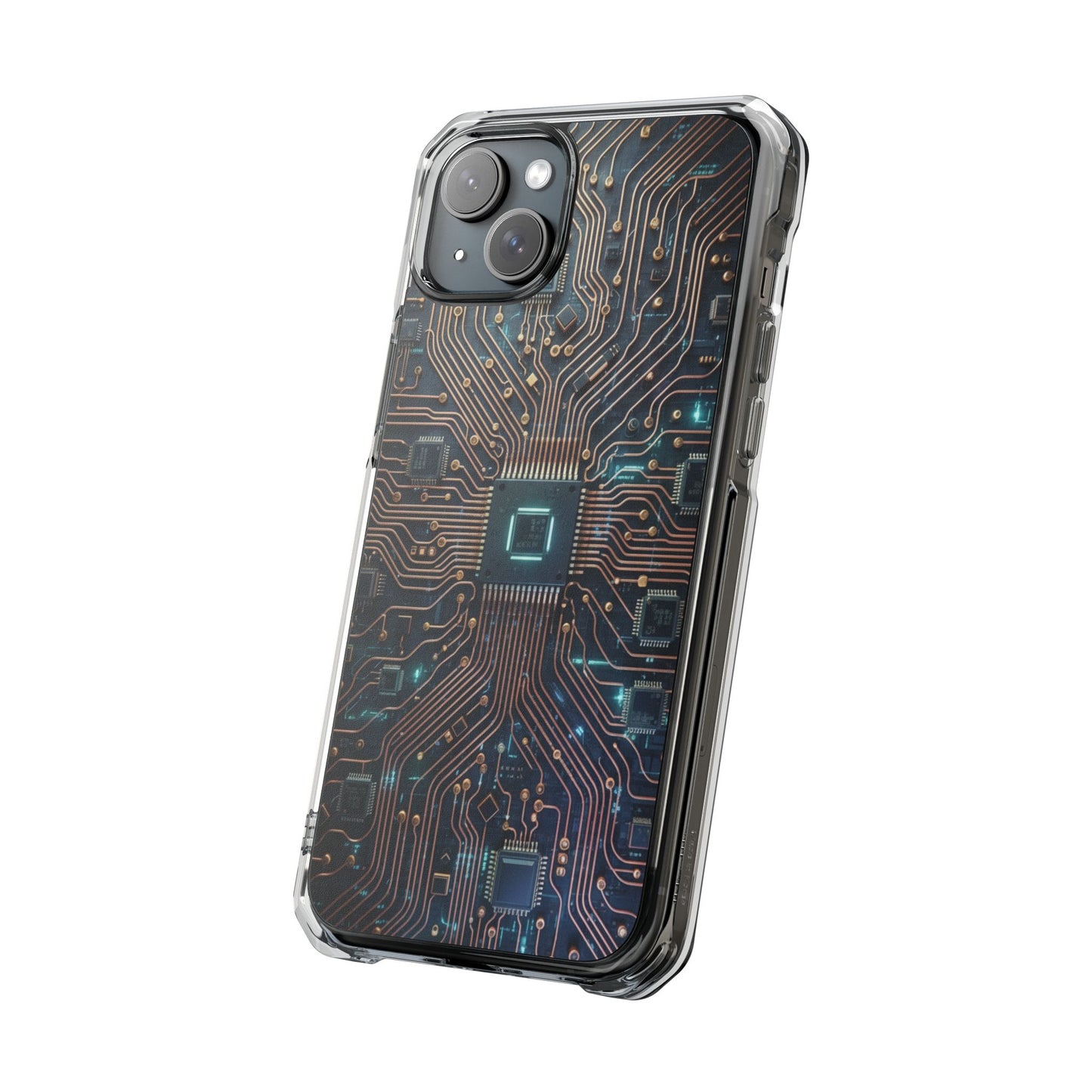 Magnetic Impact Phone Case for iPhone 17/16/15/14. Magnetic Impact Phone Case — Cyber Circuit Design