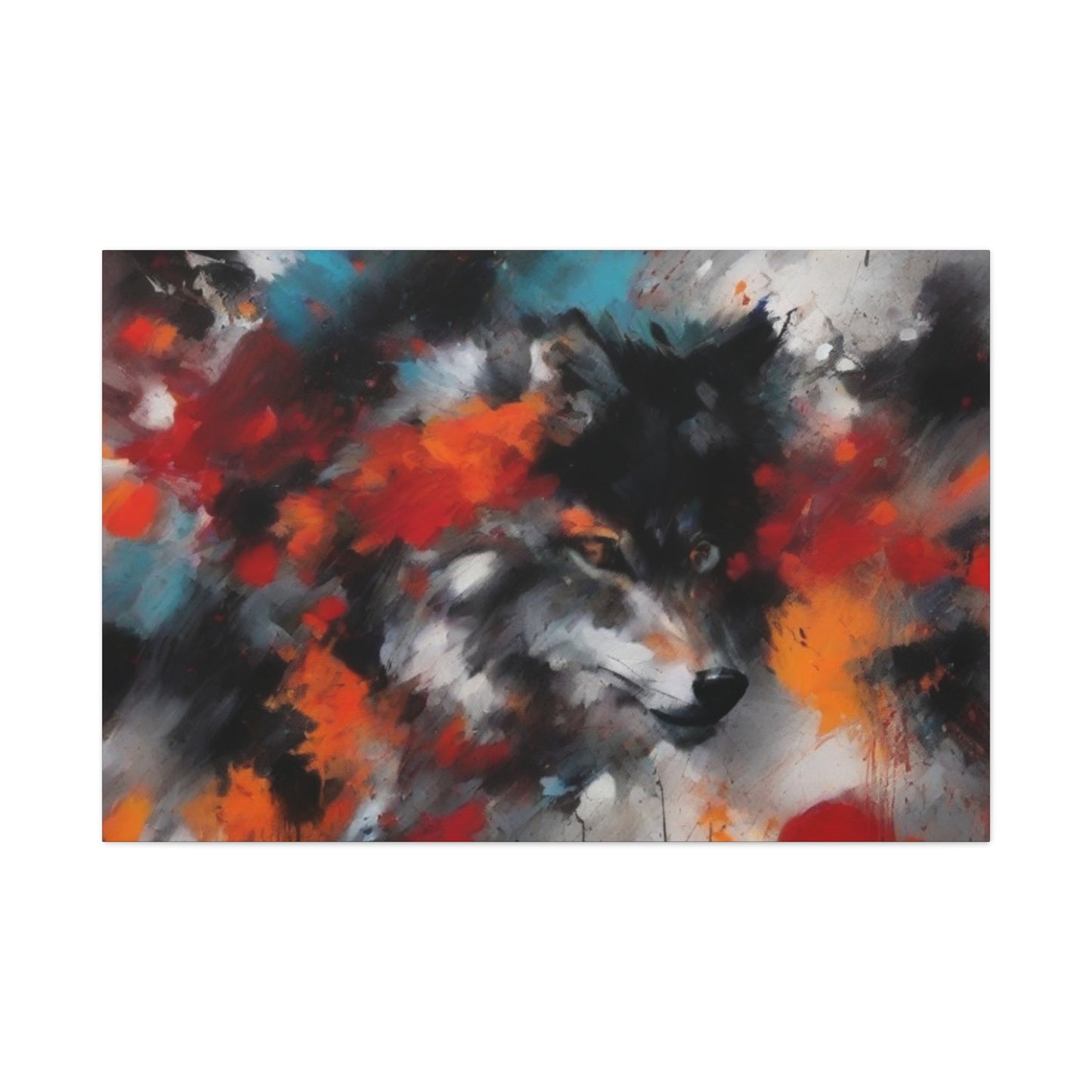 Abstract Art Canvas Print – Modern Wall Art, Digital Artwork, Matte Canvas, Ready to Hang, Home & Office Décor, Modern Wall Décor