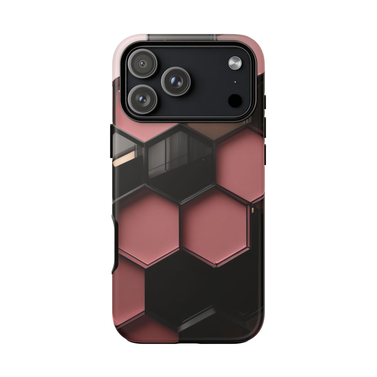 iPhone Tough Case Phone Case for iPhone 14\15\16\17 – Dual Layer, Matte/Glossy Finish, Wireless Charging Compatible