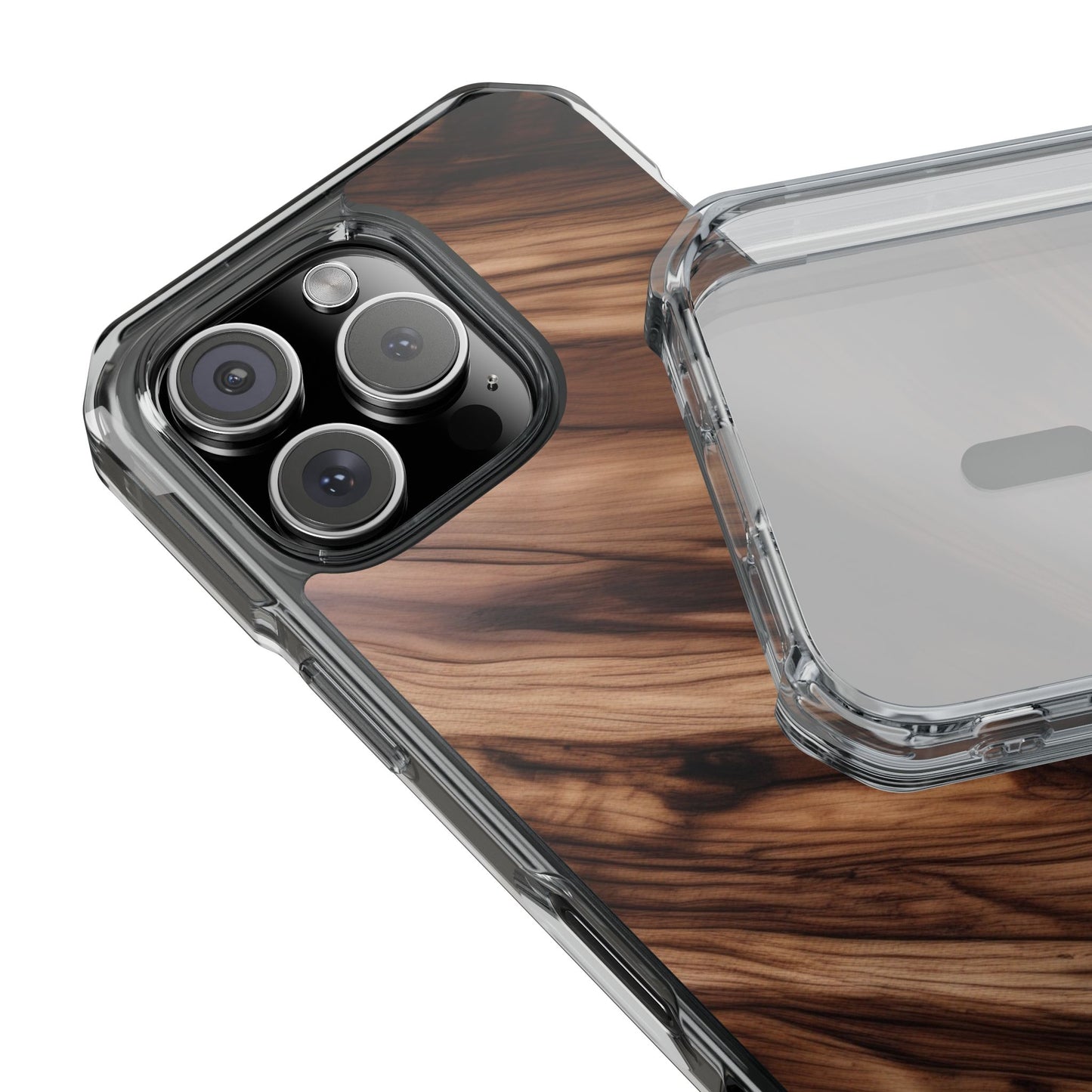 Magnetic Phone Case for iPhone 16/15/14 - Stylish Wood Texture, Durable Protection, Perfect Gift for Him/Her, Ideal for Any Occasion