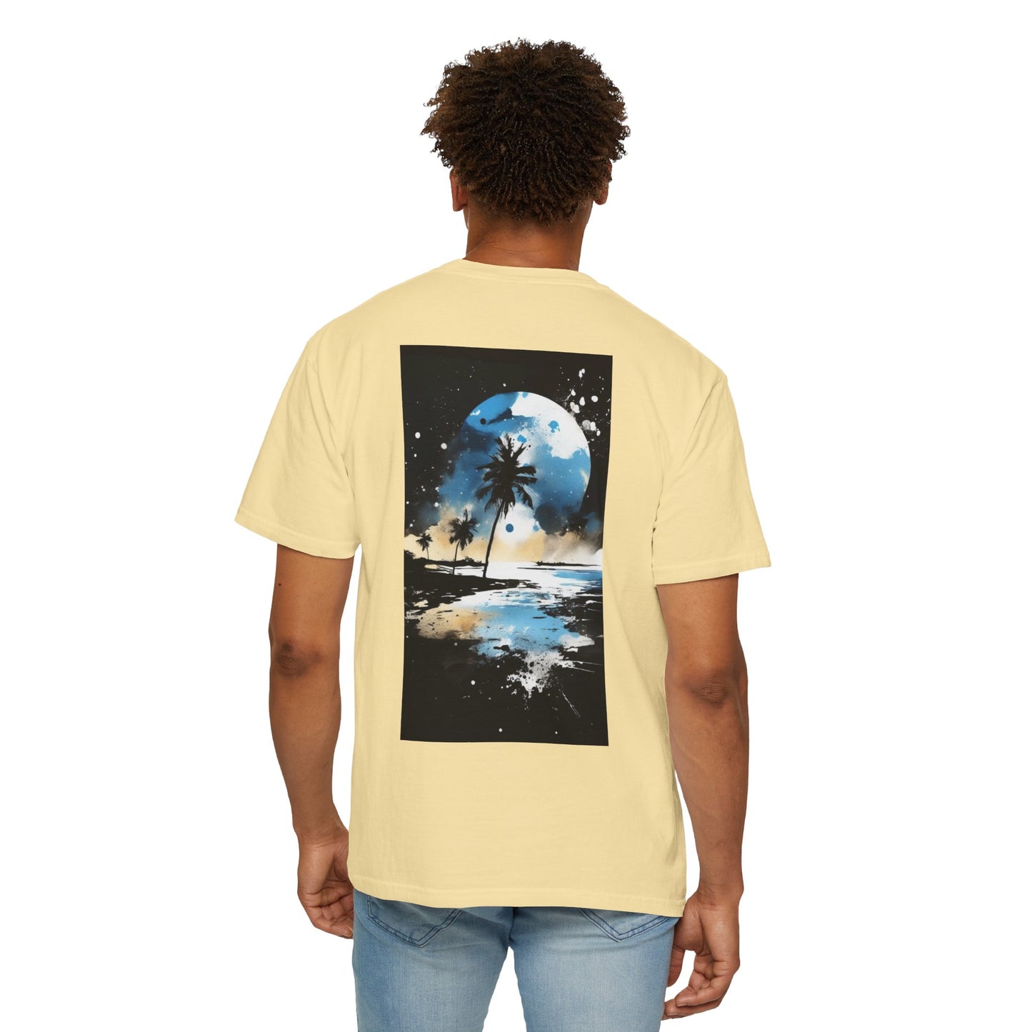 Siiuno Tropical T-Shirt, Casual Summer Wear, Beach Vacation Top, Gift for Nature Lovers, Eco-Friendly Fashion