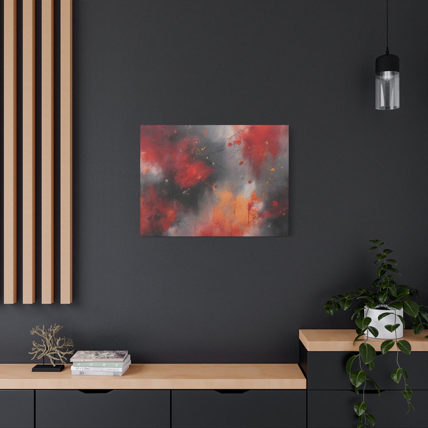 Abstract Art Canvas Print – Modern Wall Art, Digital Artwork, Matte Canvas, Ready to Hang, Home & Office Décor, Modern Wall Décor