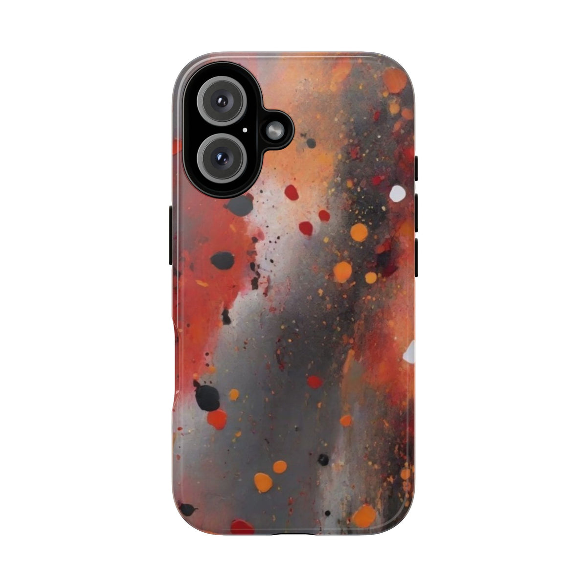 iPhone Tough Case Phone Case for iPhone 14\15\16 – Dual Layer, Matte/Glossy Finish, Wireless Charging Compatible