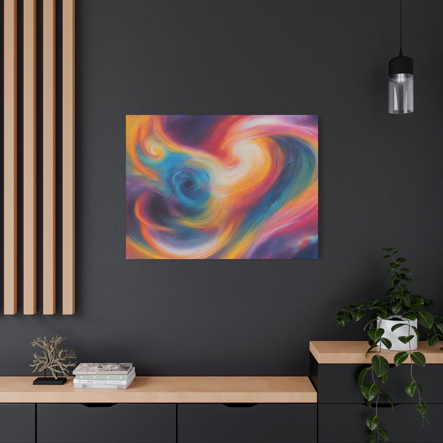 Abstract Art Canvas Print – Modern Wall Art, Digital Artwork, Matte Canvas, Ready to Hang, Home & Office Décor, Modern Wall Décor