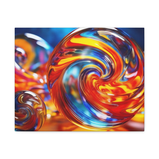 Abstract Art Canvas Print – Modern Wall Art, Matte Canvas, Ready to Hang, Home & Office Décor, Modern Wall Décor. Vibrant Abstract Canvas Art, Colorful Wall Decor, Modern Home Decor, Living Room Artwork, Unique Gift for Art Lovers