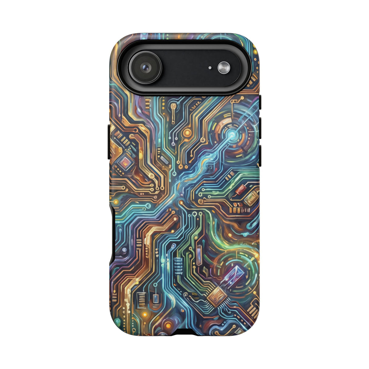 iPhone Tough Cases Phone Cases for iPhone 14\15\16\17\18 – Dual Layer, Matte/Glossy Finish, Wireless Charging Compatible.