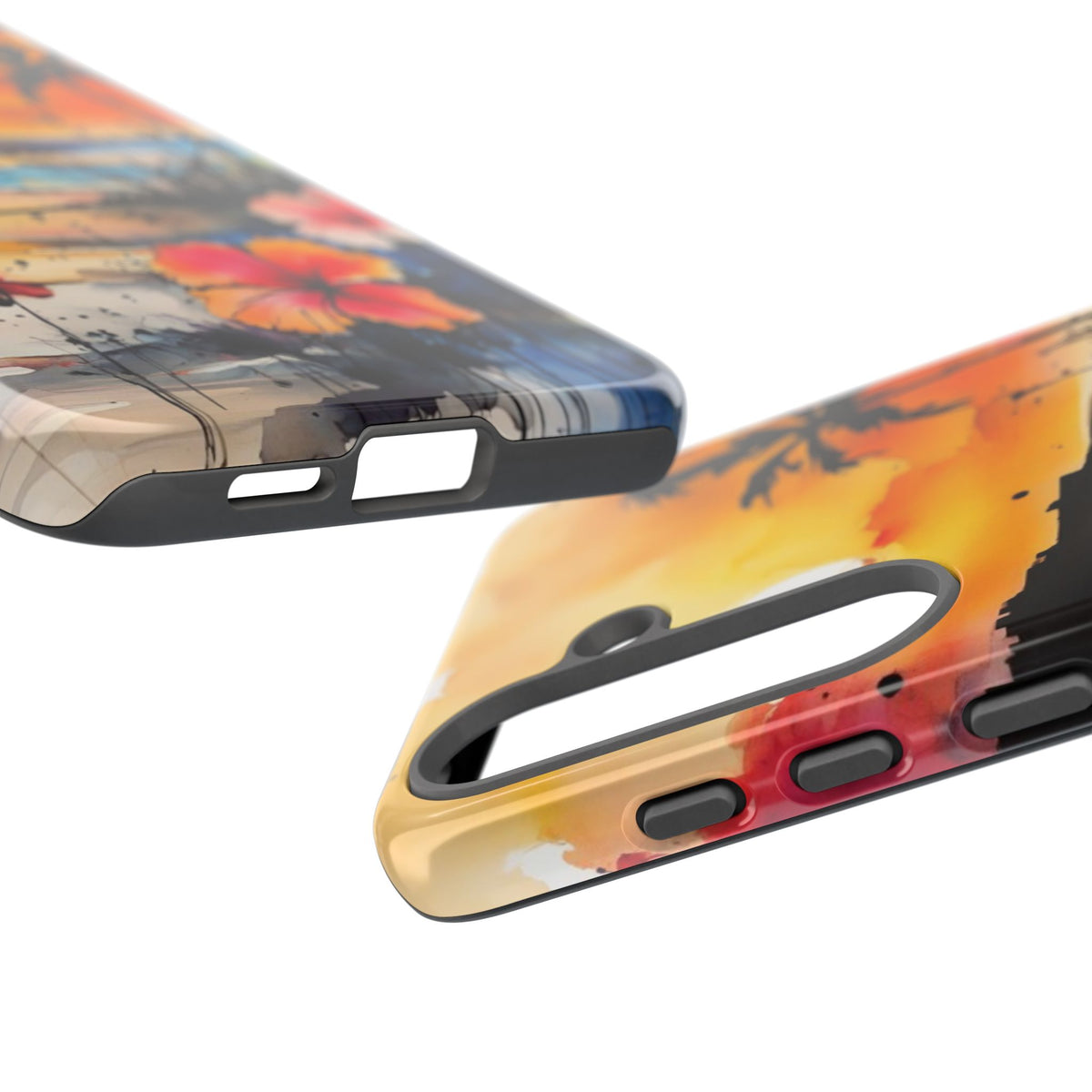 Tough Case Phone Case for iPhone 16, Samsung Galaxy S25/S24 – Dual Layer, Matte/Glossy Finish, Wireless Charging Compatible