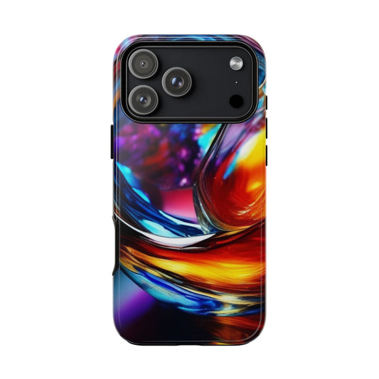 Vibrant Phone Case, Tough Cases for iPhone 17/16/15/14, Stylish Smartphone Cover, Colorful Mobile Accessories, Gift for Tech Lovers