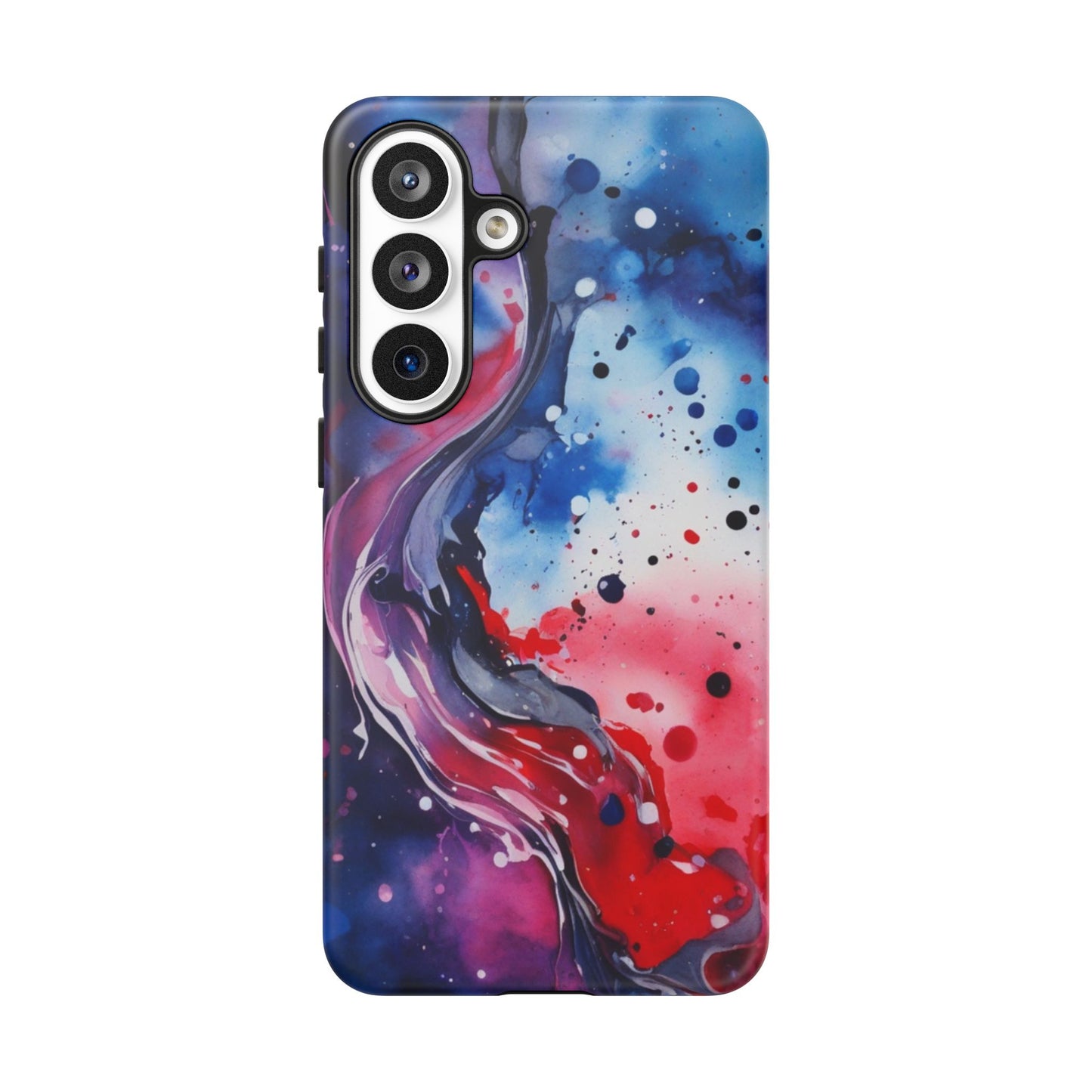 Galaxy Abstract Tough Phone case for Samsung Galaxy S26/S25/S24/S23/S22 – Vibrant Nebula Protective Cover
