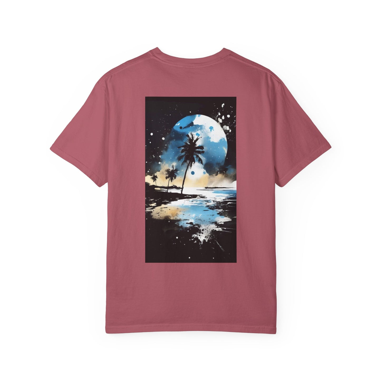 Siiuno Tropical T-Shirt, Casual Summer Wear, Beach Vacation Top, Gift for Nature Lovers, Eco-Friendly Fashion