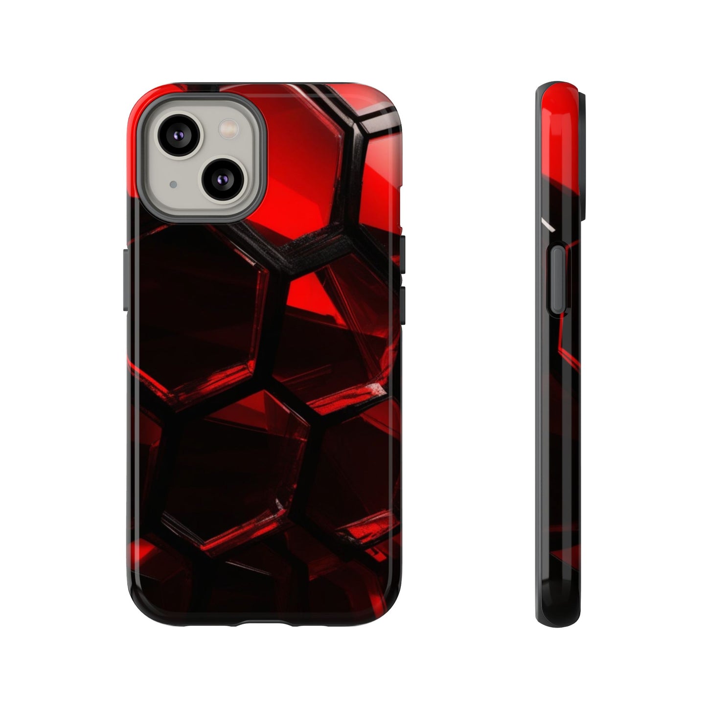 iPhone Tough Case Phone Case for iPhone 14\15\16 – Dual Layer, Matte/Glossy Finish, Wireless Charging Compatible