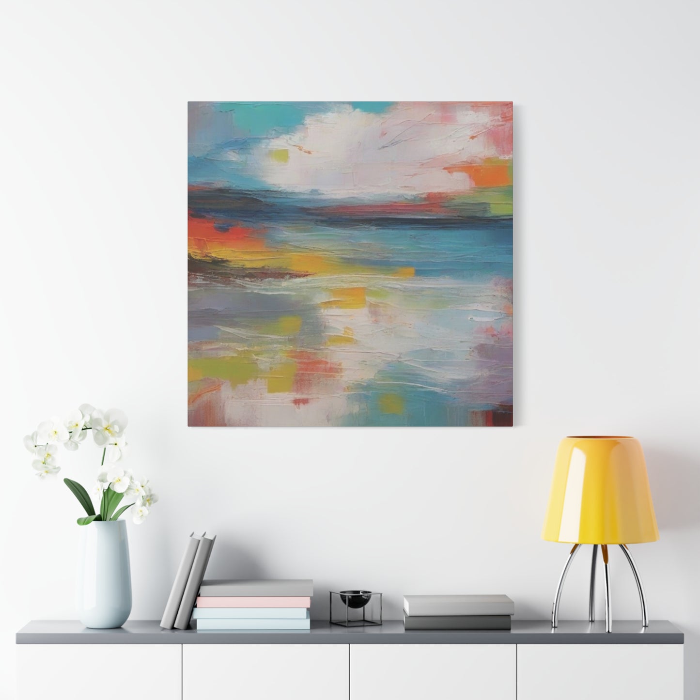 Abstract Art Canvas Print – Modern Wall Art, Digital Artwork, Matte Canvas, Ready to Hang, Home & Office Décor, Modern Wall Décor