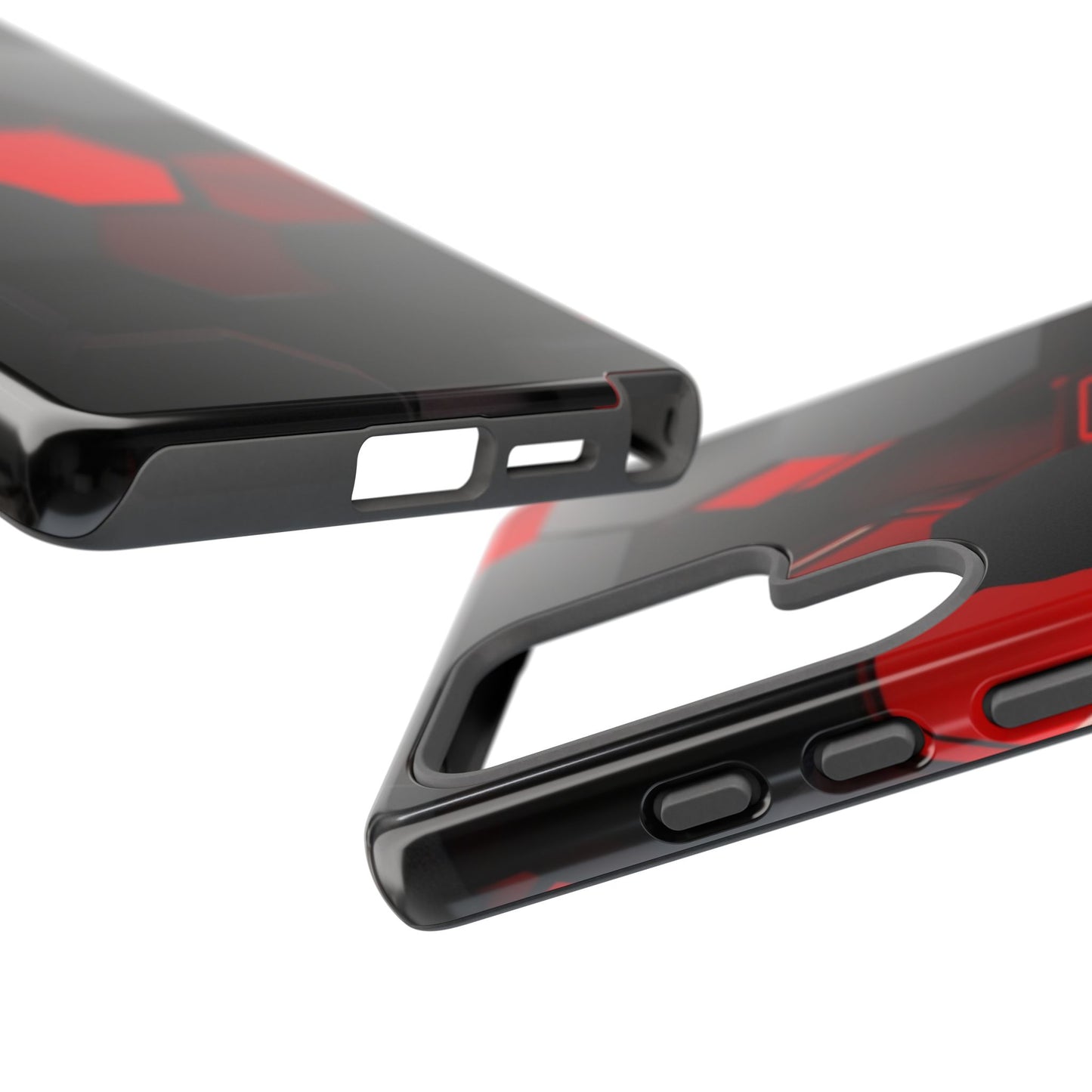 Tough Case Phone Case for iPhone Samsung Galaxy S25/S24 – Dual Layer, Matte/Glossy Finish, Wireless Charging Compatible