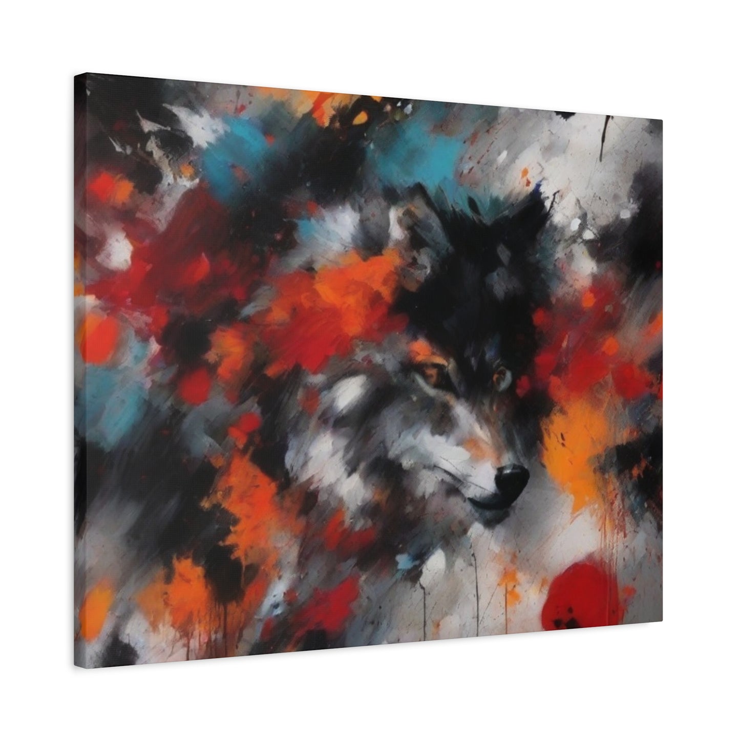 Abstract Art Canvas Print – Modern Wall Art, Digital Artwork, Matte Canvas, Ready to Hang, Home & Office Décor, Modern Wall Décor