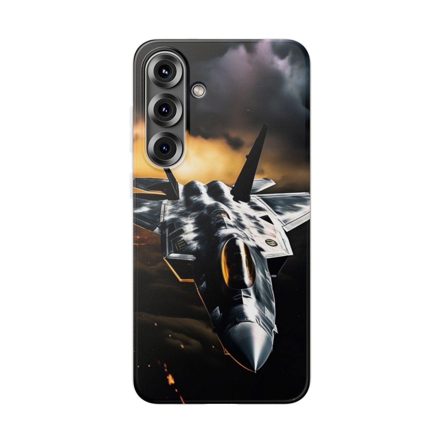 Flexi Clear TPU Case for iPhone 16 & Samsung Galaxy S25 – Slim, Lightweight, Wireless Charging Compatible