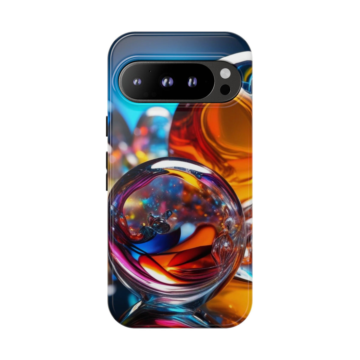 Tough Case Phone Case for  Google Pixel 9/9Pro/9ProXL– Dual Layer, Matte/Glossy Finish, Wireless Charging Compatible