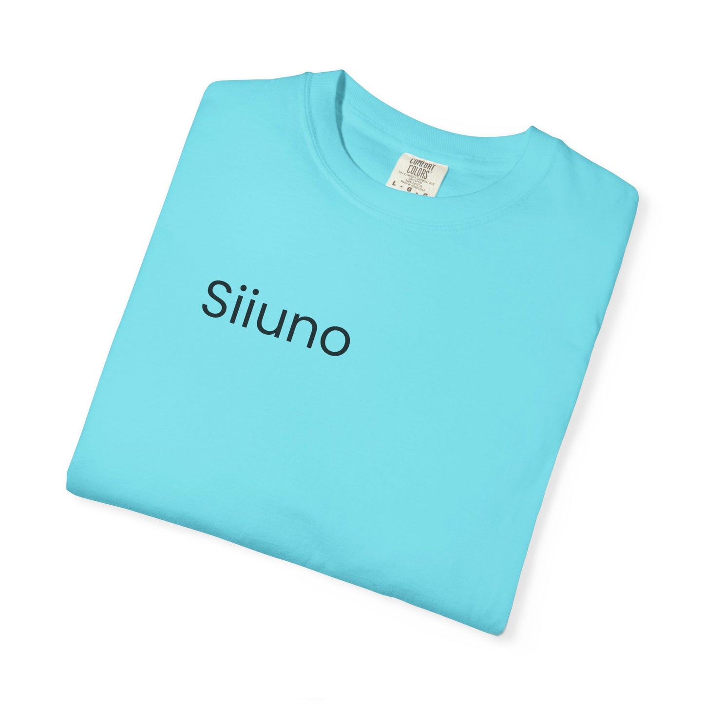 Siiuno Garment-Dyed T-shirt for Everyday Comfort, Unisex Tee for Casual Wear, Gift for Friends, Relaxed Style Tee, Versatile Summer Top